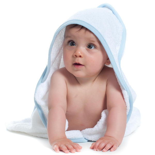 Baby Handtuch zum Besticken 